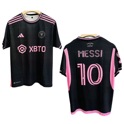 men's replica adidas lionel messi inter miami away jersey 2023|messi inter miami jersey.